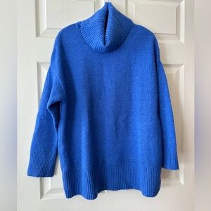MANGO Wool blend high turtleneck sweater